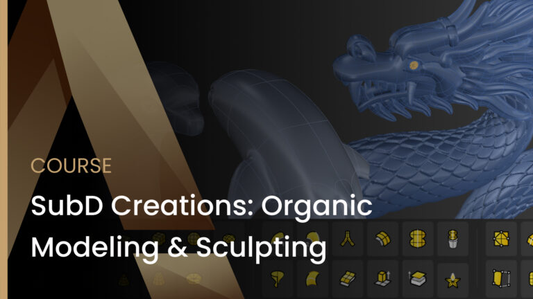 SubD Creations: Modelado y escultura orgánicos